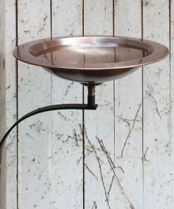 Achla Classic II Bird Bath With Wall Bracket Standing Bird Baths