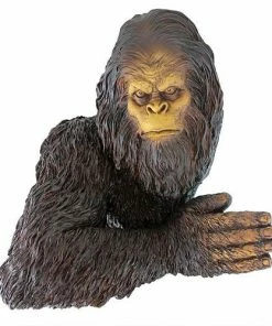 Design Toscano Lawn & Garden Bigfoot, The Bashful Yeti Tree Sculpture