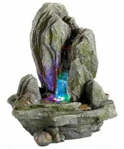 BirdHousesAndBaths Sales 13 Design Toscano Boulder Falls Cascading Tabletop Fountain