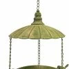 Esschert Design Hanging Feeders Aged Metal Green Hanging Bird Feeder