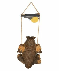 Design Toscano Howie The Hoot Owl Swinging Sculpture