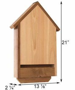 Heath Mfg Deluxe Cedar Bat House For 20 Bats