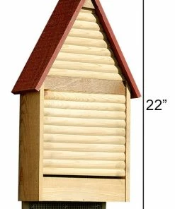 Heartwood Bat Lodge, Redwood Roof, 48 Bats