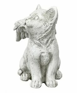 Design Toscano Loving Friend, Memorial Pet Cat Statue
