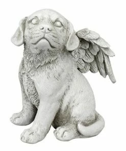 Design Toscano Loving Friend, Memorial Pet Dog Statue Lawn & Garden