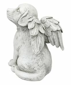 Design Toscano Loving Friend, Memorial Pet Dog Statue Lawn & Garden