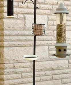 Panacea Products Wild Bird Feeding Station Kit, Black, 7'1"