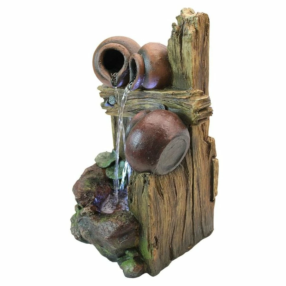 Design Toscano The Cascading Urns Of Ravello Illuminated Garden Fountain Lawn & Garden 5 Design Toscano The Cascading Urns Of Ravello Illuminated Garden Fountain Lawn & Garden