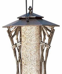 Whitehall Products Hanging Feeders Silhouette French Bronze Colored Bird Feeder