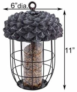 Esschert Design Acorn Silo Bird Feeder