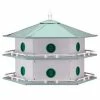 Heath Mfg Aluminum 12-Room Deluxe Purple Martin House Post / Pole Mounted Houses 1 Heath Mfg Aluminum 12-Room Deluxe Purple Martin House Post / Pole Mounted Houses