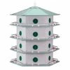 Heath Mfg Aluminum 24-Room Deluxe Purple Martin House Post / Pole Mounted Houses