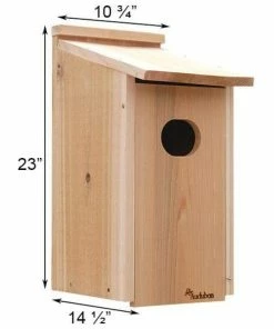 Woodlink Audubon Cedar Duck House Post / Pole Mounted Houses