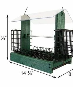 Woodlink Audubon Going Green 5-in-1 Green Bird Feeder