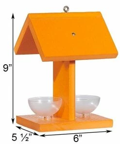 Woodlink Audubon Going Green Oriole Feeder With Fruit Dishes