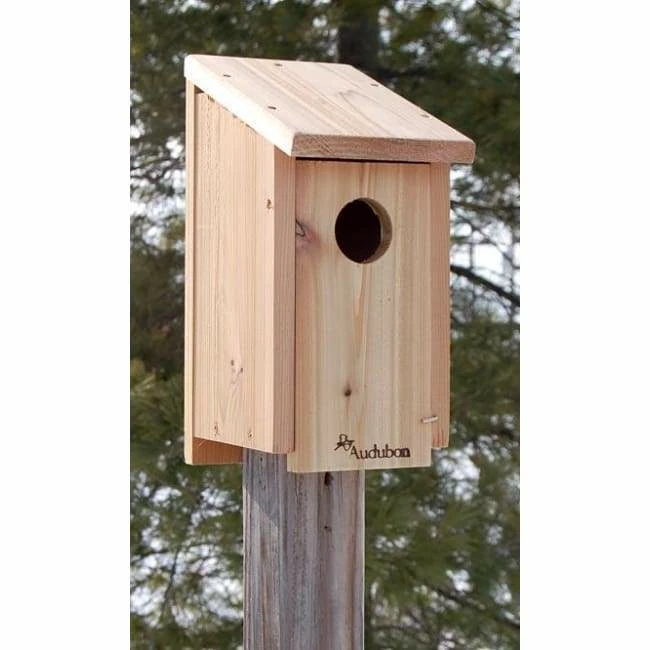 Woodlink Post / Pole Mounted Houses Audubon Woodpecker House 3 Woodlink Post / Pole Mounted Houses Audubon Woodpecker House