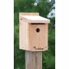 Woodlink Post / Pole Mounted Houses Audubon Wren And Chickadee House