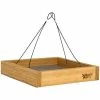 Nature's Way Bamboo Tray Bird Feeder Hanging Feeders