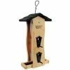 Nature's Way Hanging Feeders Bamboo Vertical Wave Hopper Bird Feeder 1 Nature's Way Hanging Feeders Bamboo Vertical Wave Hopper Bird Feeder