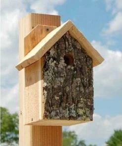 Uncle Dunkel Bark Clad Wren House