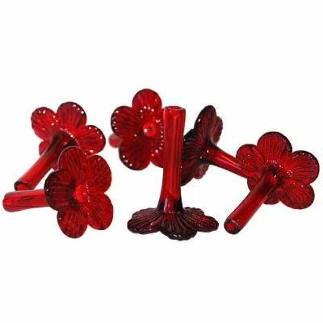 Parasol Bee Proof Flower Feeding Tubes, Set Of 6 3 Parasol Bee Proof Flower Feeding Tubes, Set Of 6