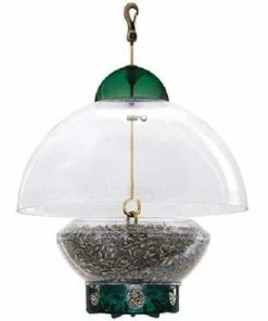 Droll Yankees Big Top Squirrel Resistant Green Bird Feeder