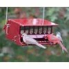 Heritage Farms Hanging Feeders Bird's Choice Squirrel Proof Red Bird Feeder 2 Heritage Farms Hanging Feeders Bird's Choice Squirrel Proof Red Bird Feeder