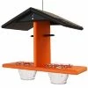 Green Meadow Houses & Feeders Black And Orange Recycled Plastic Double Oriole Feeder Hanging Feeders