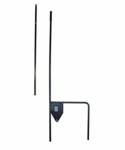 Erva Tool & Die Bluebird House Two Piece Black Mounting Pole, 5' 10" Bird House Accessories