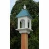 A Wing And A Prayer Camellia Bird Feeder With Verdigris Roof