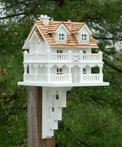 Home Bazaar Cape Cod Bird House With Bracket