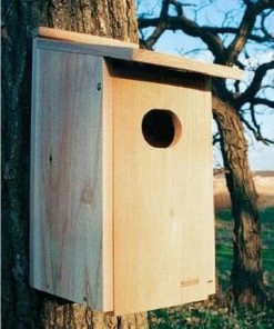 Woodlink Cedar Duck House Post / Pole Mounted Houses