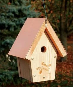 Woodlink All Bird Houses Chickadee & Wren House With CopperTop