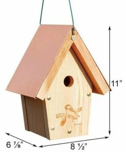 Woodlink All Bird Houses Chickadee & Wren House With CopperTop