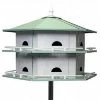 Heath Mfg Convertible Purple Martin 12 Room House Post / Pole Mounted Houses