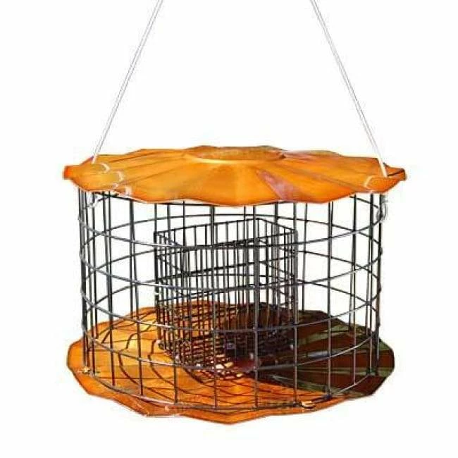 Erva Tool & Die Copper Caged Double Suet Feeder 3 Erva Tool & Die Copper Caged Double Suet Feeder