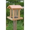 Woodlink Coppertop Cedar Hopper Bird Feeder Hopper Feeders 2 Woodlink Coppertop Cedar Hopper Bird Feeder Hopper Feeders