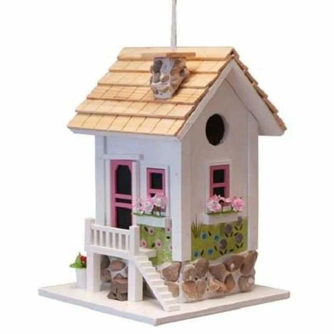 Home Bazaar Decorative Houses May Cottage Bird House 3 Home Bazaar Decorative Houses May Cottage Bird House