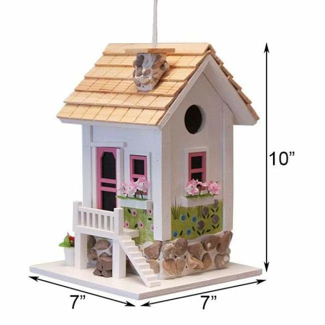 Home Bazaar Decorative Houses May Cottage Bird House 4 Home Bazaar Decorative Houses May Cottage Bird House