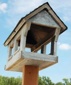 Bird In Hand Post / Pole Mounted Feeders Covered Bridge Bird Feeder 8 Bird In Hand Post / Pole Mounted Feeders Covered Bridge Bird Feeder