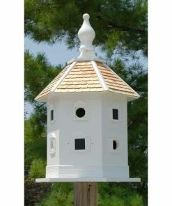 Home Bazaar Post / Pole Mounted Houses Danbury Dovecote Bird House 7 Home Bazaar Post / Pole Mounted Houses Danbury Dovecote Bird House