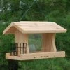 Woodlink Deluxe Cedar Bird Feeder With Suet Cages Hanging Feeders 2 Woodlink Deluxe Cedar Bird Feeder With Suet Cages Hanging Feeders