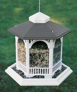 Heritage Farms Decorative Feeders Deluxe Gazebo Bird Feeder