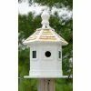 Home Bazaar Decorative Houses Enchantment White Bird House