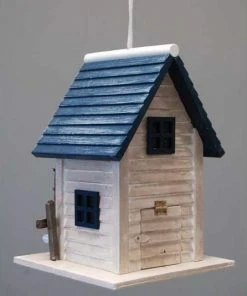 Home Bazaar Fishing Lodge Bird House 7 Home Bazaar Fishing Lodge Bird House