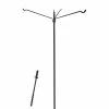 Erva Tool & Die Five Piece Black Pole Kit With Extended Arms, 9' 3" Bird Bath Accessories