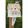 Home Bazaar Decorative Houses Gingerbread Cottage Bird House With Mounting Bracket 2 Home Bazaar Decorative Houses Gingerbread Cottage Bird House With Mounting Bracket