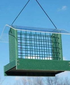 Woodlink Going Green Peanut Or Large Suet Cake Feeder Hanging Feeders