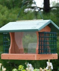 Woodlink Hanging Feeders Going Green Premier Bird Feeder With Suet Cages