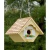 Home Bazaar Little Hanging Yellow Wren House Decorative Houses 2 Home Bazaar Little Hanging Yellow Wren House Decorative Houses